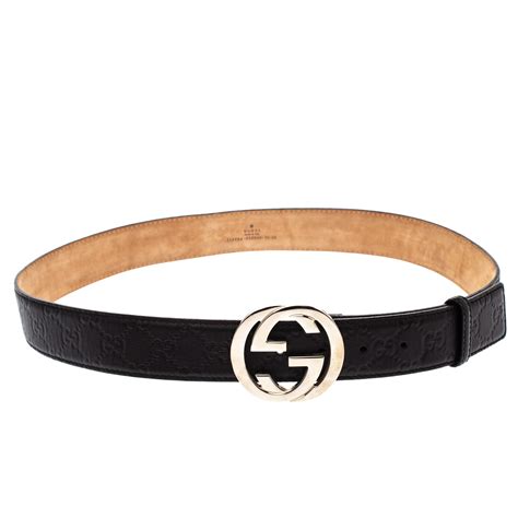 gucci 525040|gucci signature leather belts.